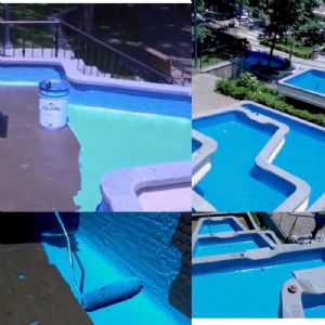 Havuz ve su deposu boyası GRADA BLUE P2K