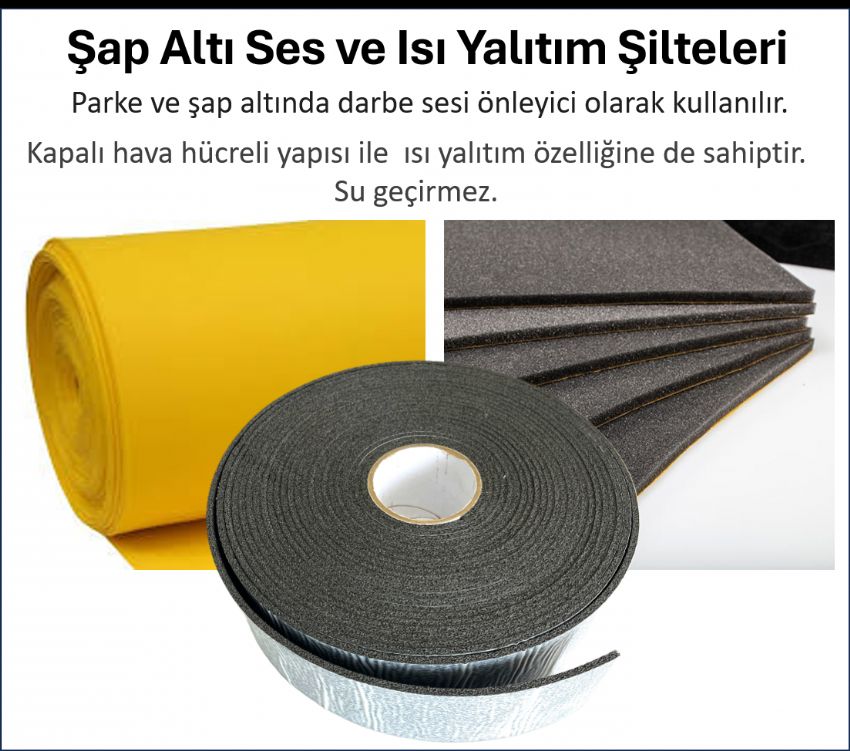 Akustik Ses Yal�t�m �ilte/Levha